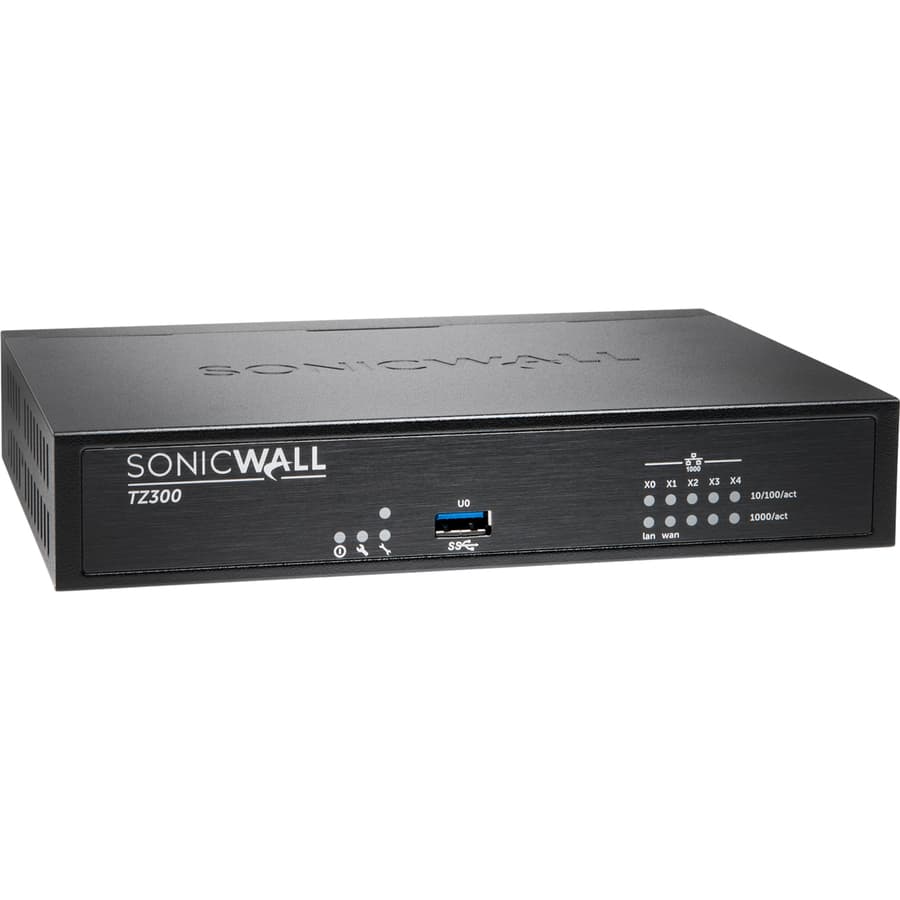 SonicWall TZ300 PoE FRU replacement power supply for firewall service restoration