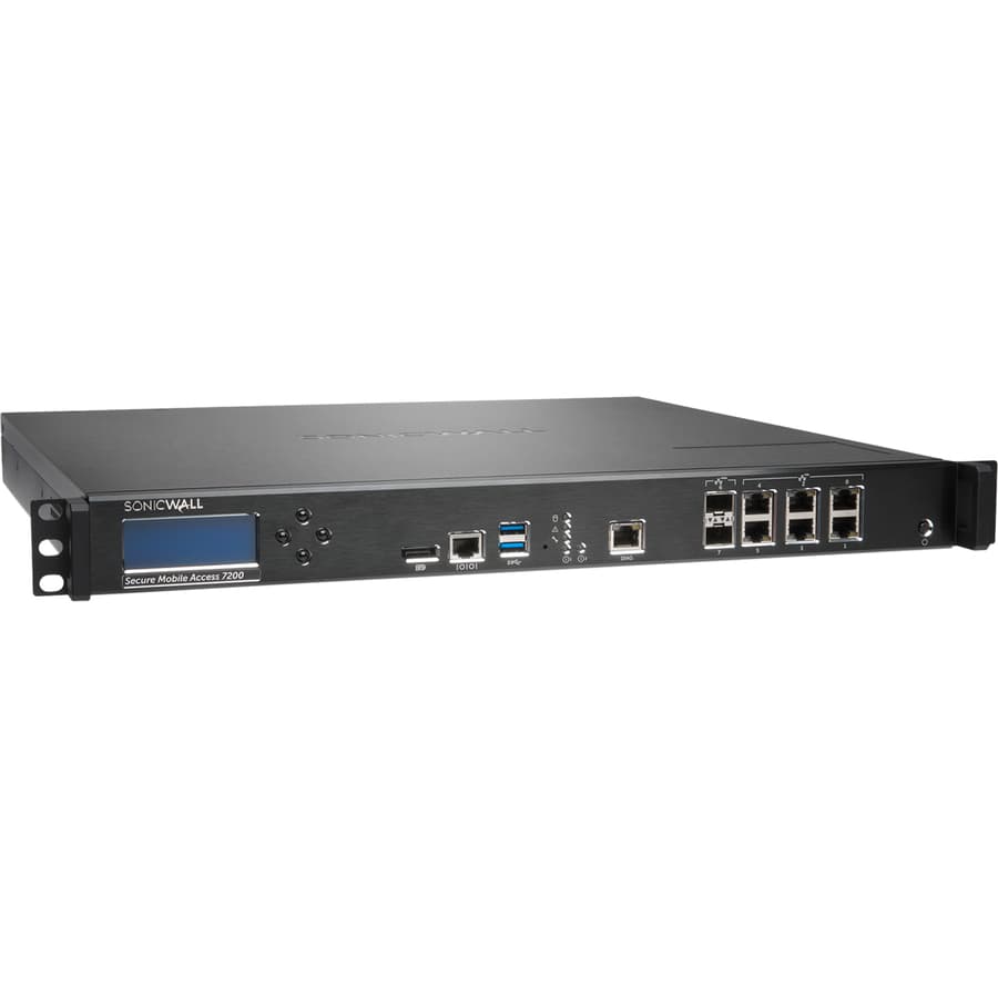 SonicWall SMA 7210 Secure Upgrade Plus support for up to 250 users, 3-year term