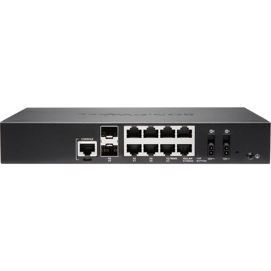SonicWall TZ570 Wireless-AC security firewall appliance with 8 ports and SFP+ expansion