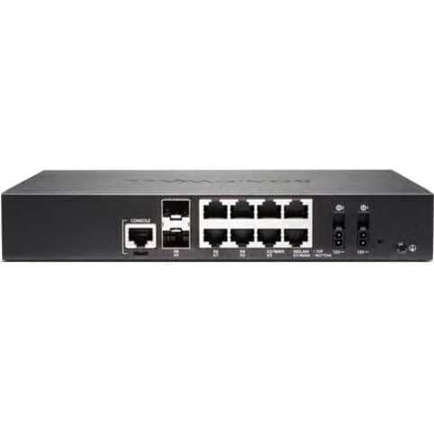 SonicWall TZ570 Wireless-AC Intl TotalSecure Advanced Edition firewall appliance with 8 ports and SFP+ expansion