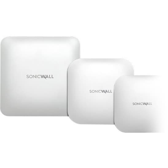 SonicWall SonicWave 621 indoor wireless access point with secure cloud Wi-Fi management and 802.3at PoE+ support