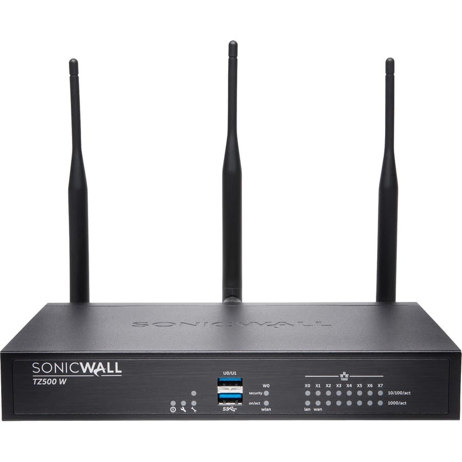 SonicWall TZ500 WL-AC 01-SSC-0212 Desktop UTM Firewall | Gigabit Ethernet