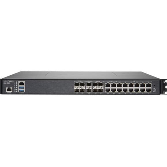 SonicWall NSA 3650 high availability unit for firewall failover and continuity