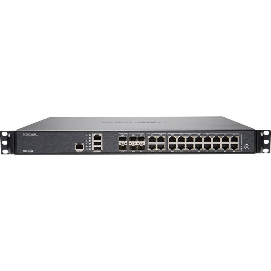 SonicWall NSA 4650 Appliance | Next-Gen Firewall, Rack Mount