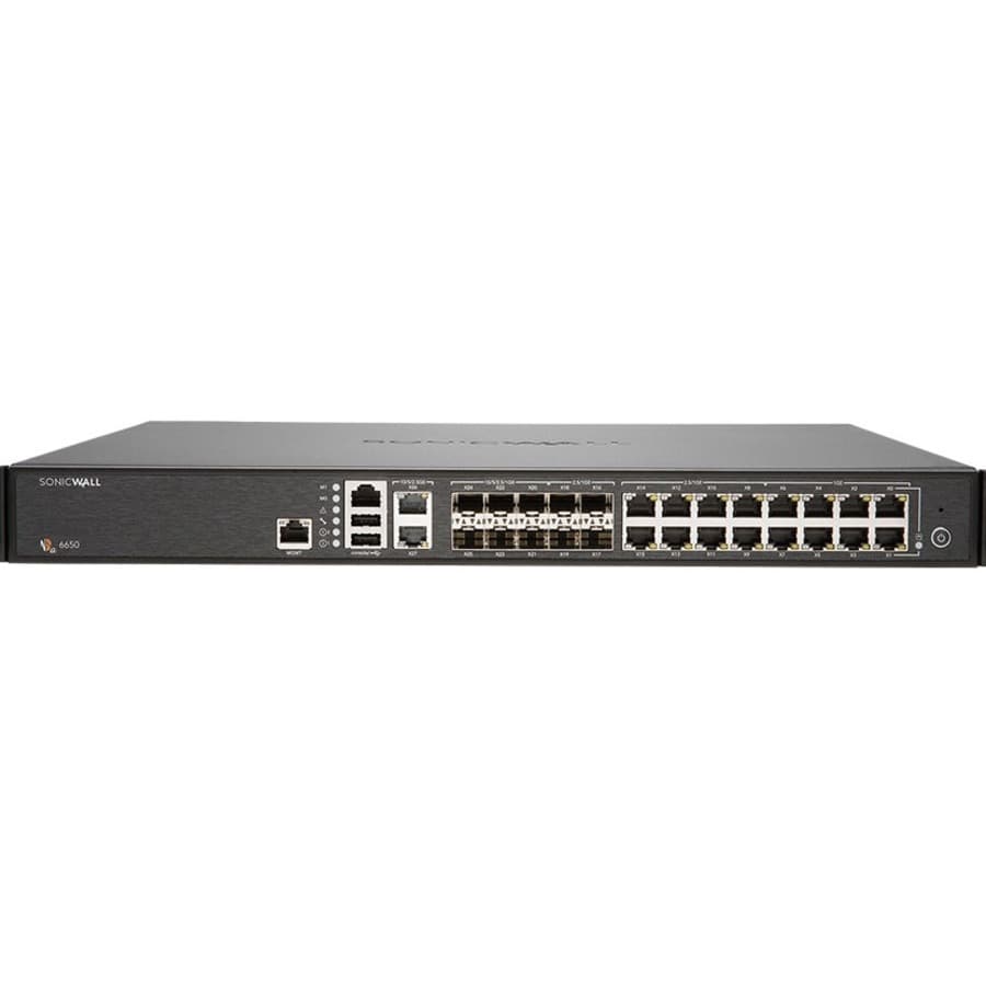 SonicWall NSA 6650 SecUPG Plus Adv CSC 3Y | Enterprise Firewall