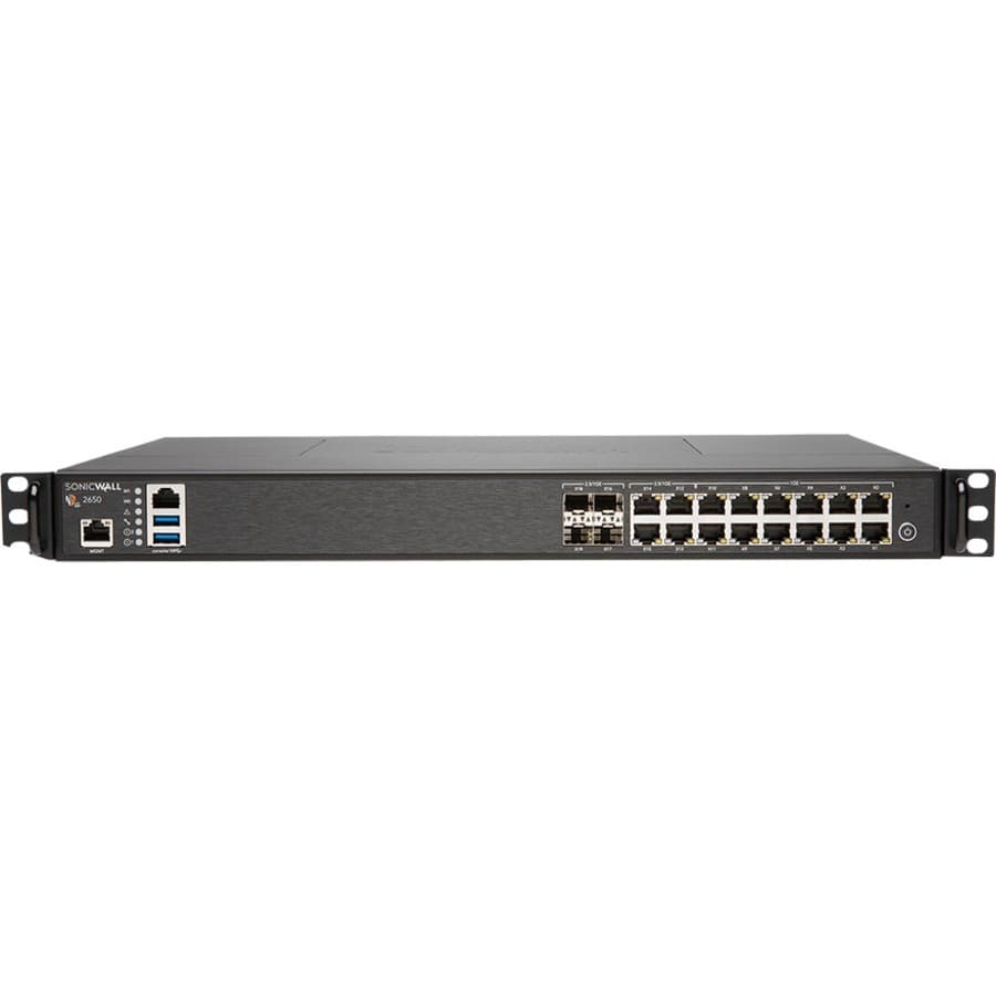 SonicWall NSA 2650 02-SSC-0240 | Next-Gen Firewall, Enterprise Security