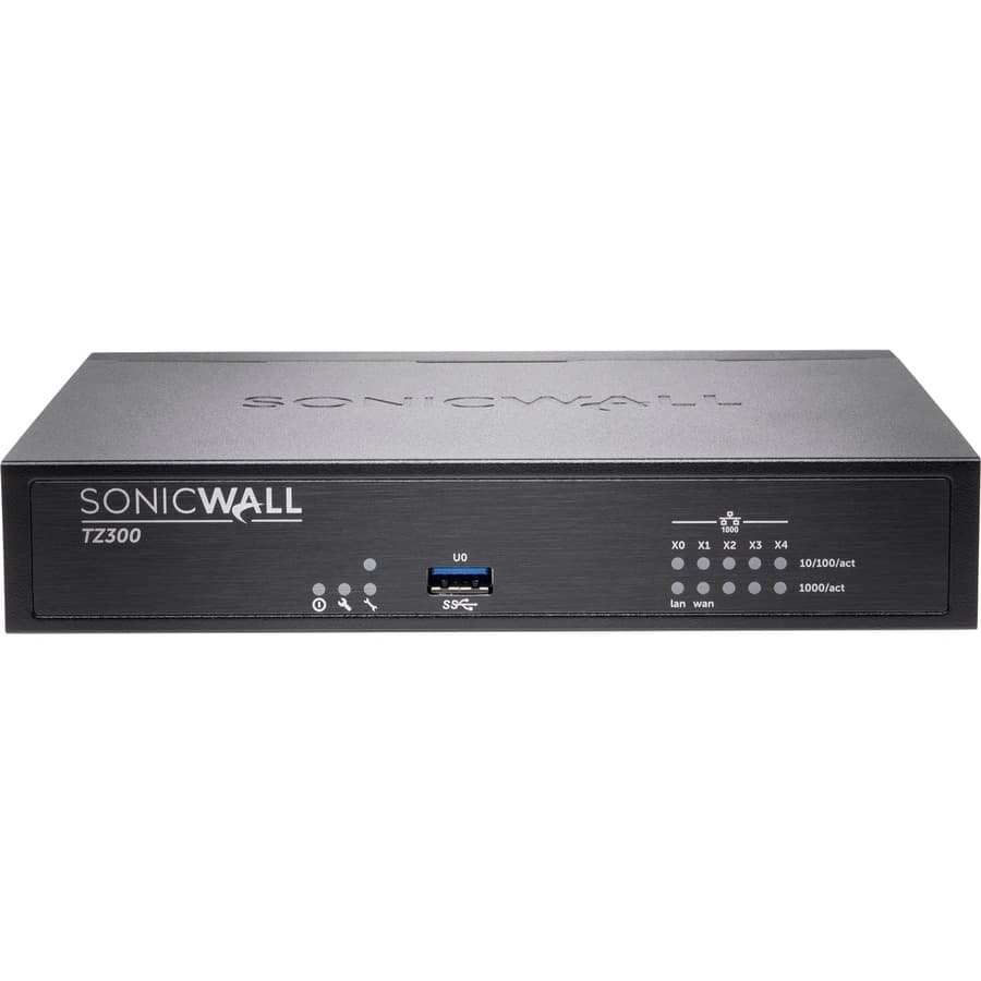 SonicWall TZ300 PoE 02-SSC-0607 Security Upgrade Plus | UTM Firewall
