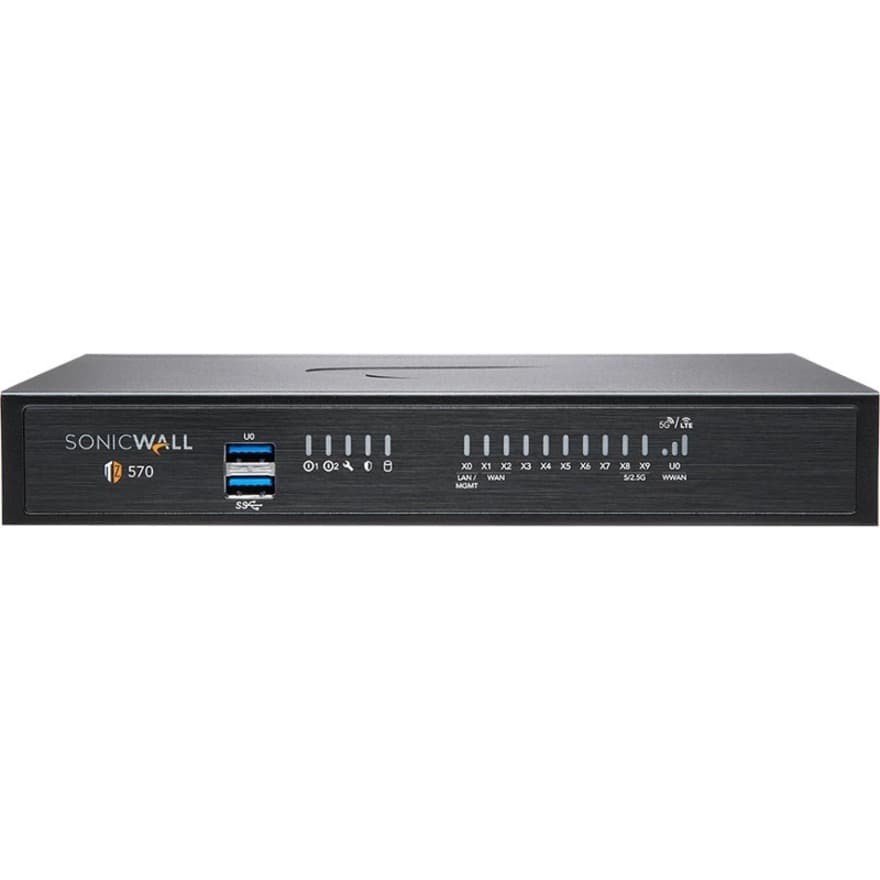 SonicWall TZ570W appliance only firewall for branch edge security