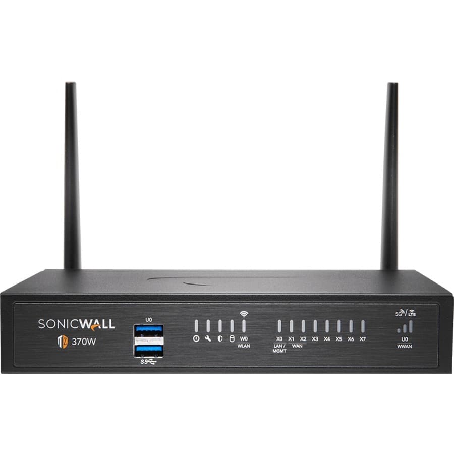 SonicWall TZ370 Wireless-AC TotalSecure 1-Year | UTM Firewall