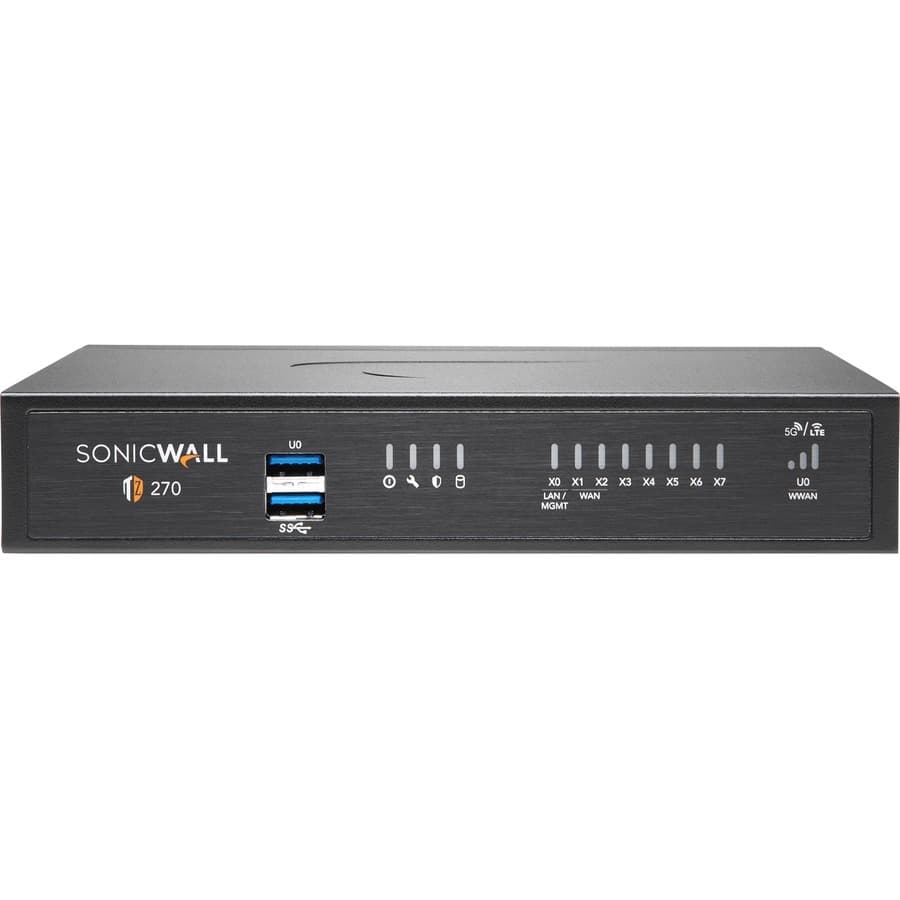 SonicWall TZ270 Secure Upgrade Plus ESSN 3Y | Firewall, UTM, Enterprise