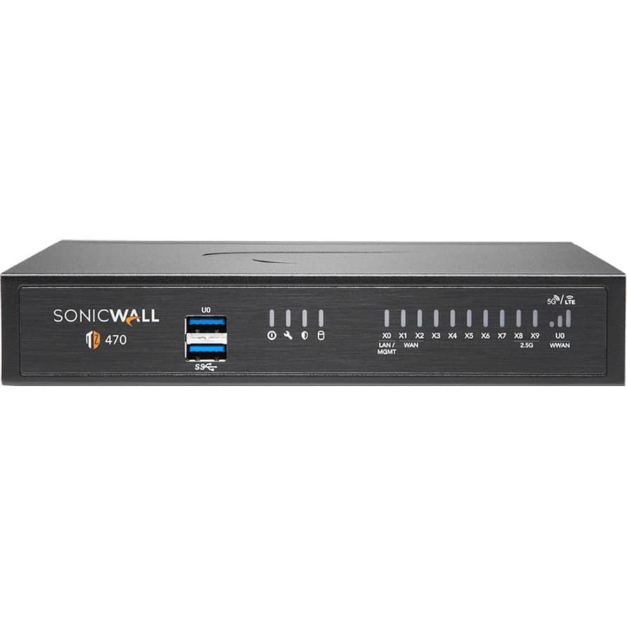 SonicWall TZ470 TotalSecure AE 3YR | Next-Gen Firewall, Enterprise