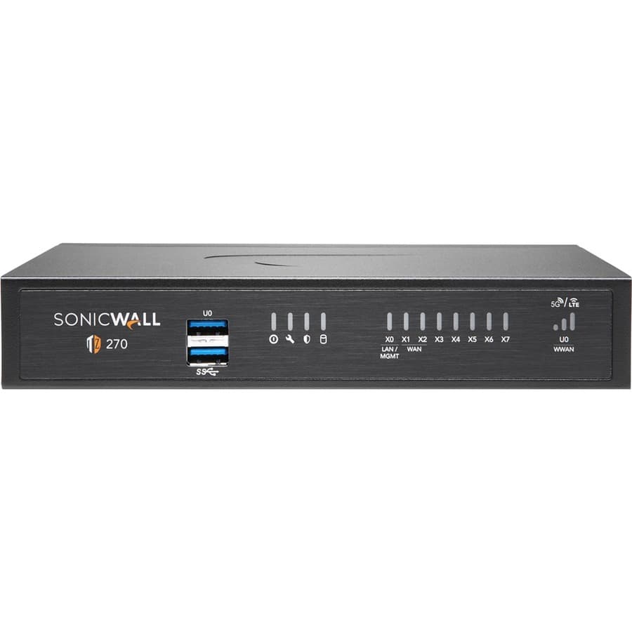 SonicWall TZ270 TotalSecure ESSN 3YR | UTM Firewall, Small Office
