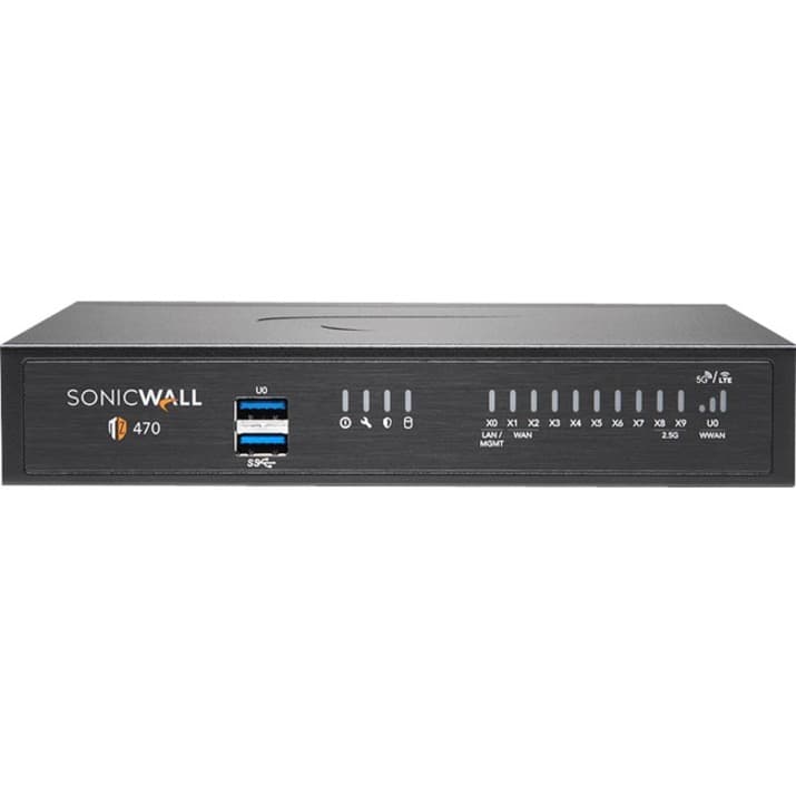 SonicWall TZ470 TotalSecure Threat Edition 3YR | UTM Firewall, Enterprise