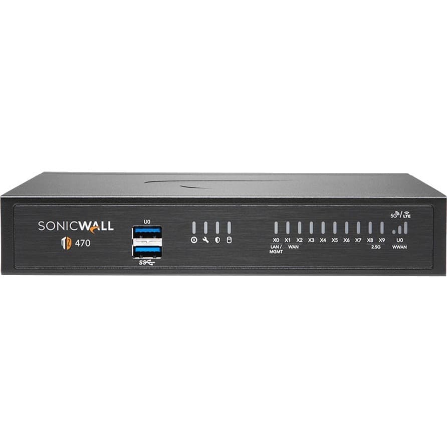 SonicWall TZ470 Wireless-AC TotalSecure Threat Edition 3YR | UTM Firewall
