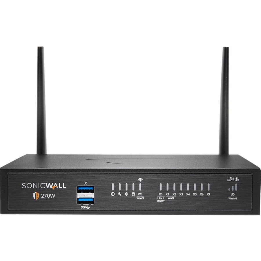 SonicWall TZ270 TotalSecure TE 3YR | Next-Gen Firewall, SMB Security