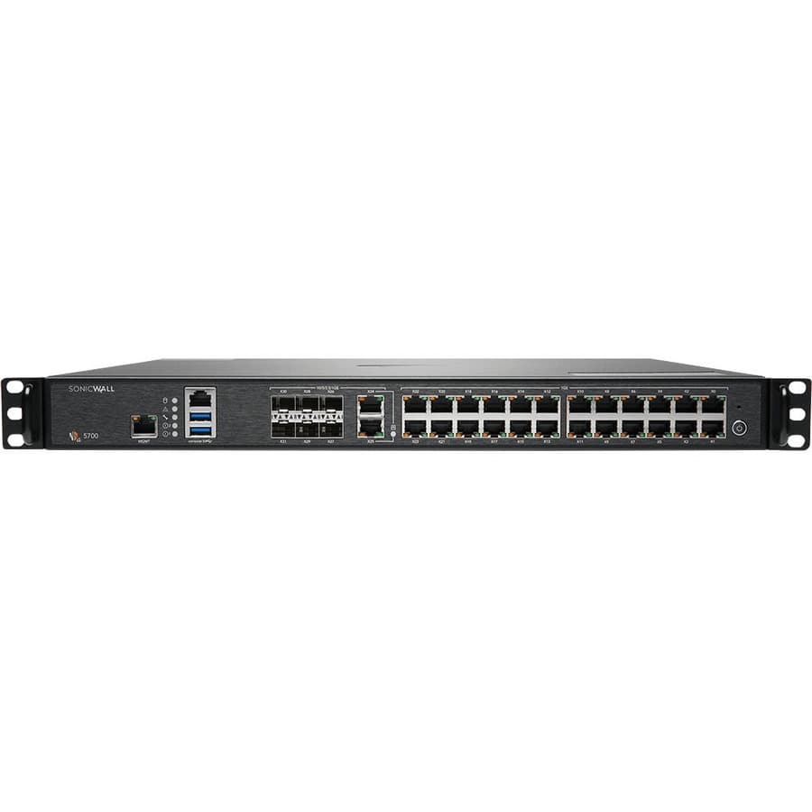 SonicWall NSA 5700 Total Secure Essential Edition 1YR | 10 GbE Firewall