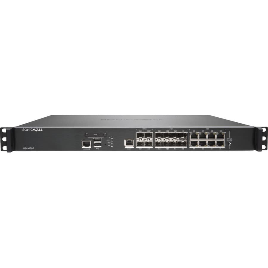 SonicWall NSA 6600 01-SSC-1096 | Next-Gen Firewall, Enterprise Security