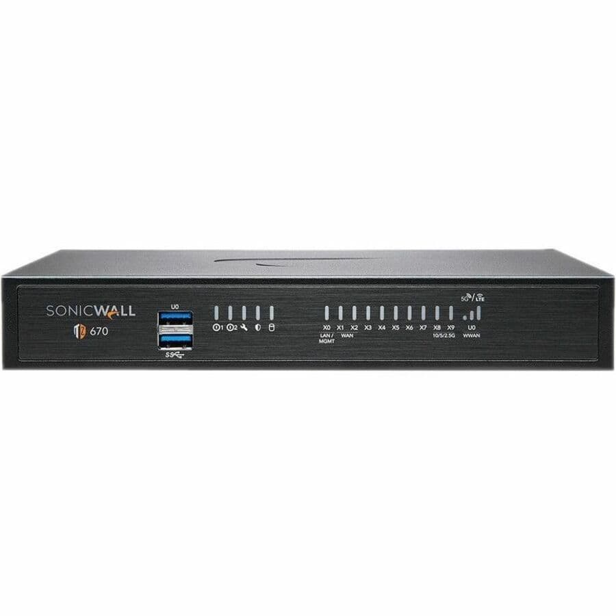 SonicWall TZ670 Secure Upgrade Appliance | Next-Gen Firewall, Enterprise