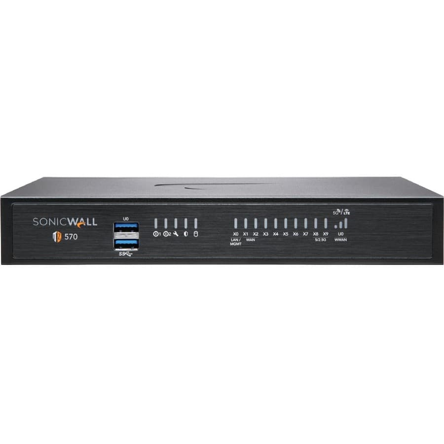 SonicWall TZ570 Wireless-AC Tradeup 3 Yr APSS | Firewall, UTM, Enterprise