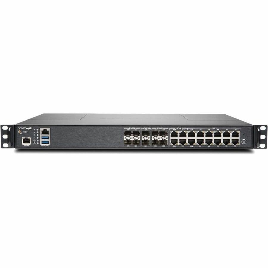 SonicWall NSA 3650 Gen5 Firewall Replacement w/ AGSS 1 Yr | Enterprise Security