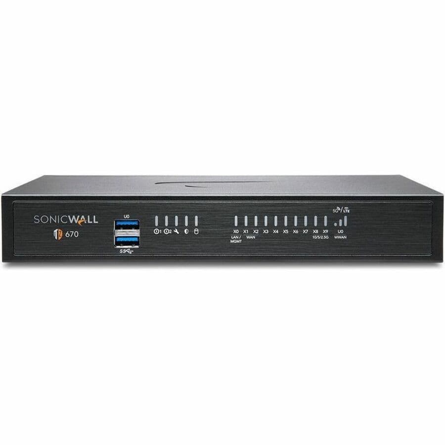 SonicWall TZ670 Secure Upgrade Appliance | Firewall Upgrade, Enterprise