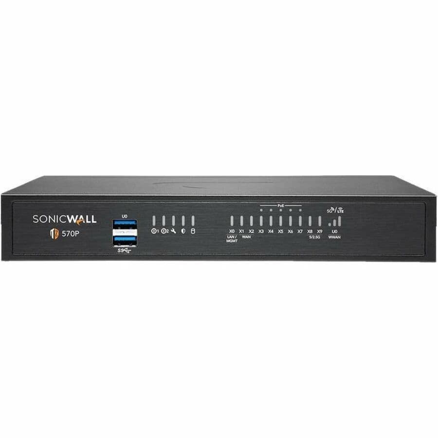 SonicWall TZ570 Wireless-AC MPN 03-SSC-1376 | UTM Firewall, Enterprise