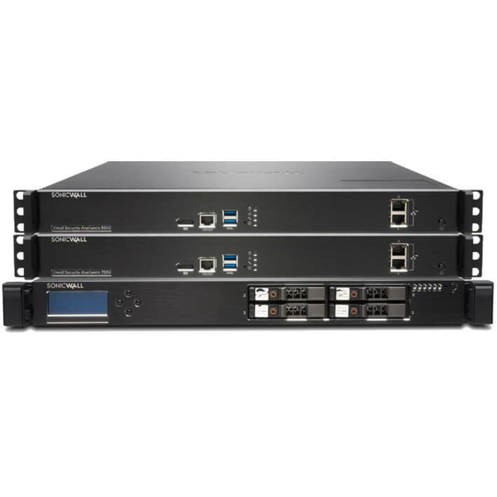 SonicWall ESA 9000 hardware email security appliance for enterprise mail protection