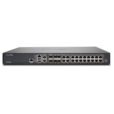 SonicWall NSA 5650 firewall appliance with 1-year AGSS for enterprise perimeter security