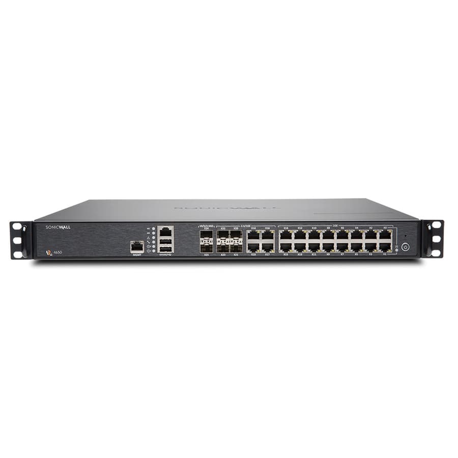 SonicWall NSA 4650 TotalSecure Advanced CSC 1-year firewall security appliance