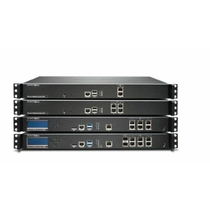 SonicWall SMA 7210 bundle with FIPS support for 100 users and 1-year support