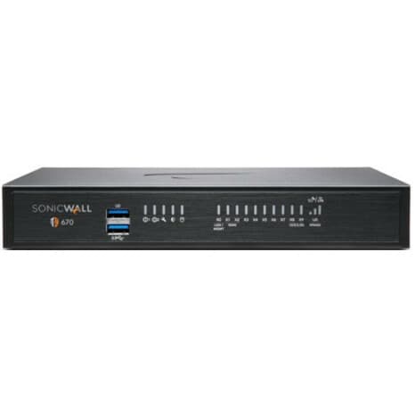 SonicWall TZ670 TotalSecure Advanced Edition 1-year on-site support service