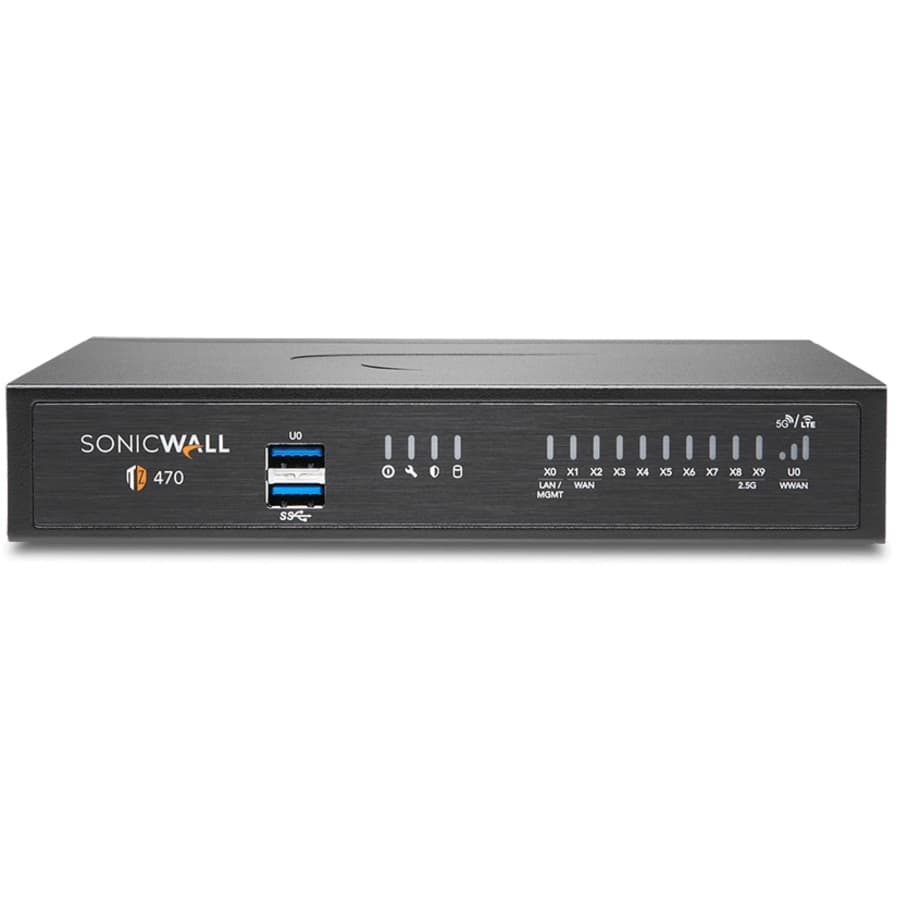 SonicWall TZ470W TotalSecure AE 1-year wireless firewall security subscription