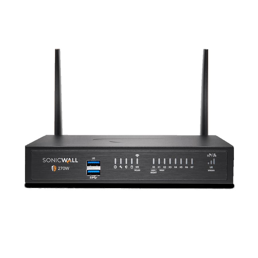 SonicWall TZ270 Wireless-AC Intl TotalSecure Essential Edition 3-year UTM firewall appliance