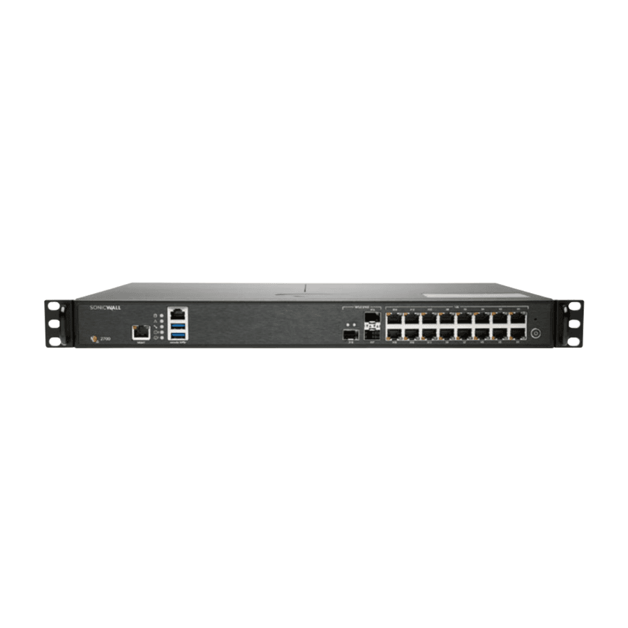 SonicWall NSA 2700 high-availability unit for firewall failover and uptime protection