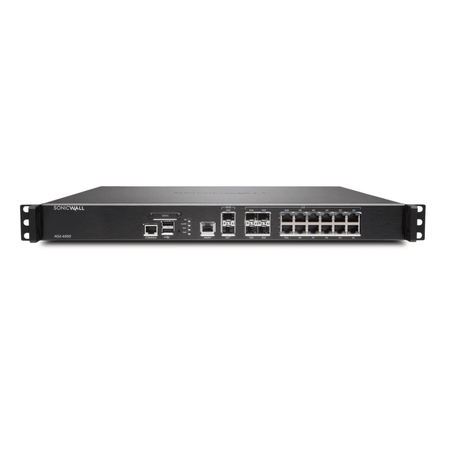 SonicWall NSA 4600 TotalSecure 1-year restricted-use license for enterprise firewall renewal