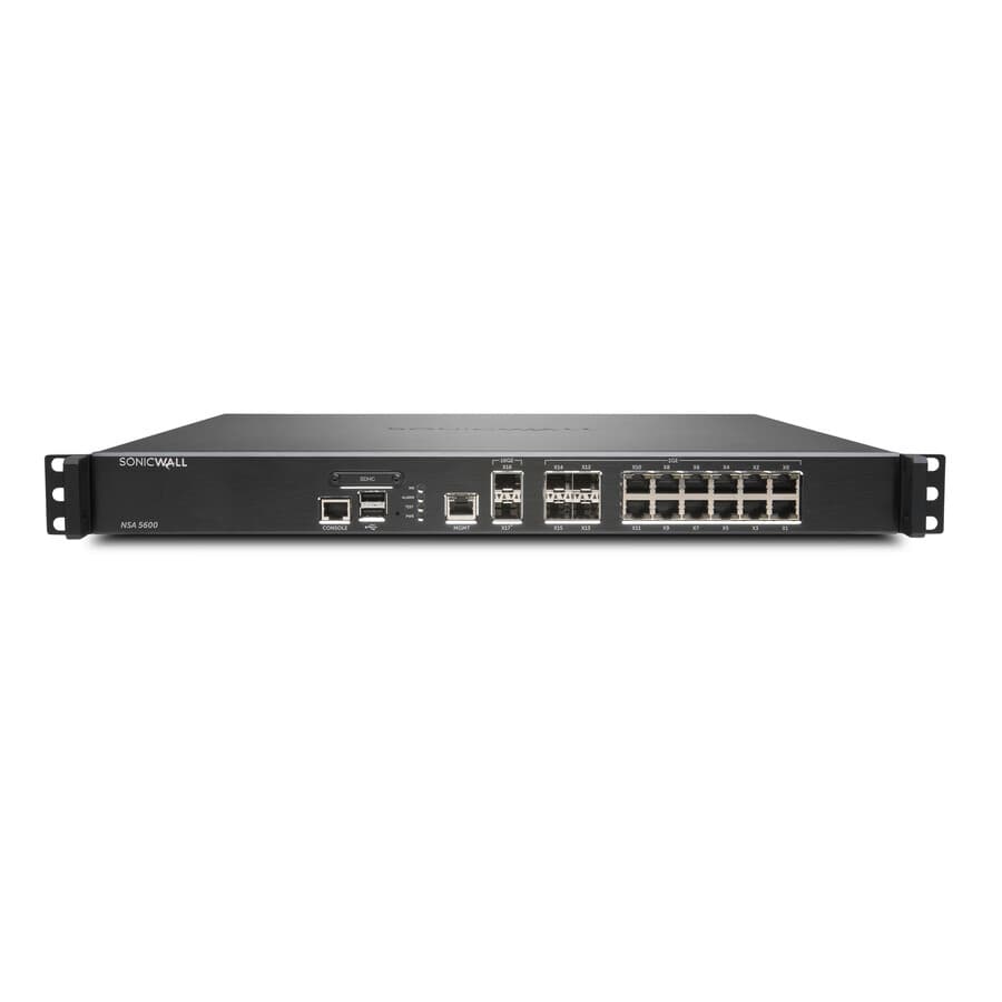SonicWall NSA 5600 TotalSecure 1-year restricted-use license for enterprise firewall security