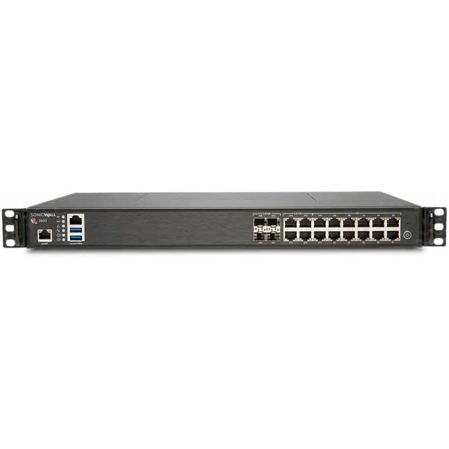SonicWall NSA 2650 Gen5 firewall replacement with 1 year of AGSS support