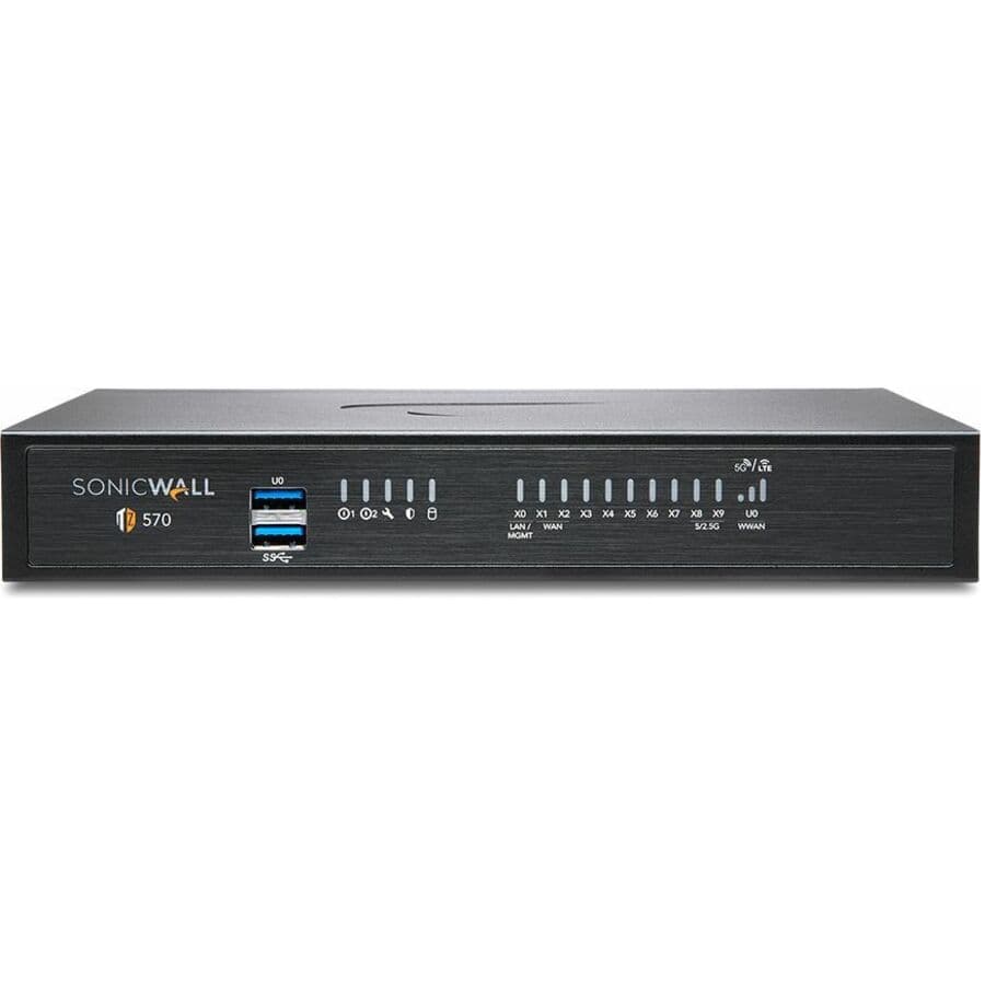 SonicWall TZ570 secure upgrade appliance only, hardware refresh for enterprise firewall deployments