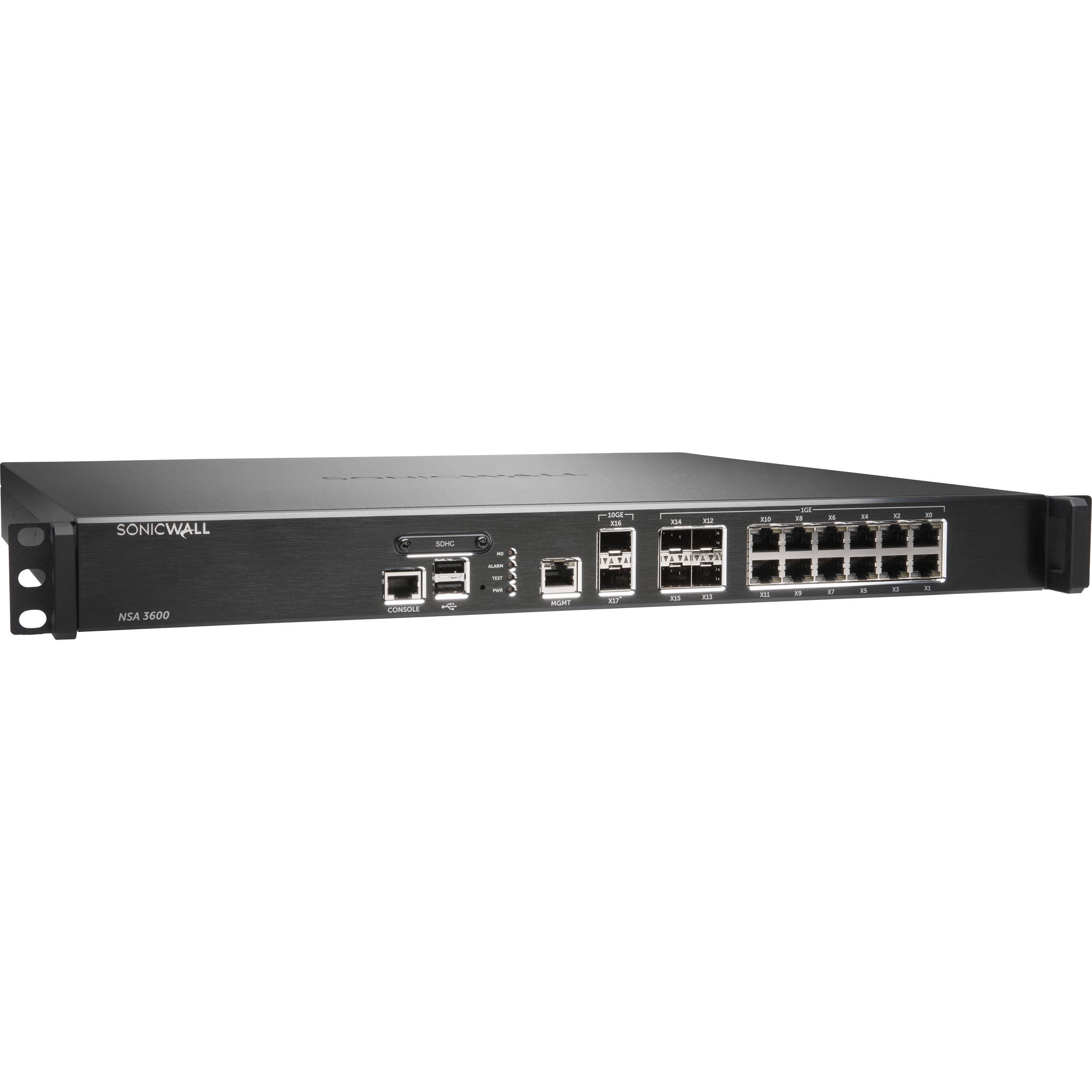 SonicWall NSA 3600 Hardware Firewall | Gigabit Desktop Security