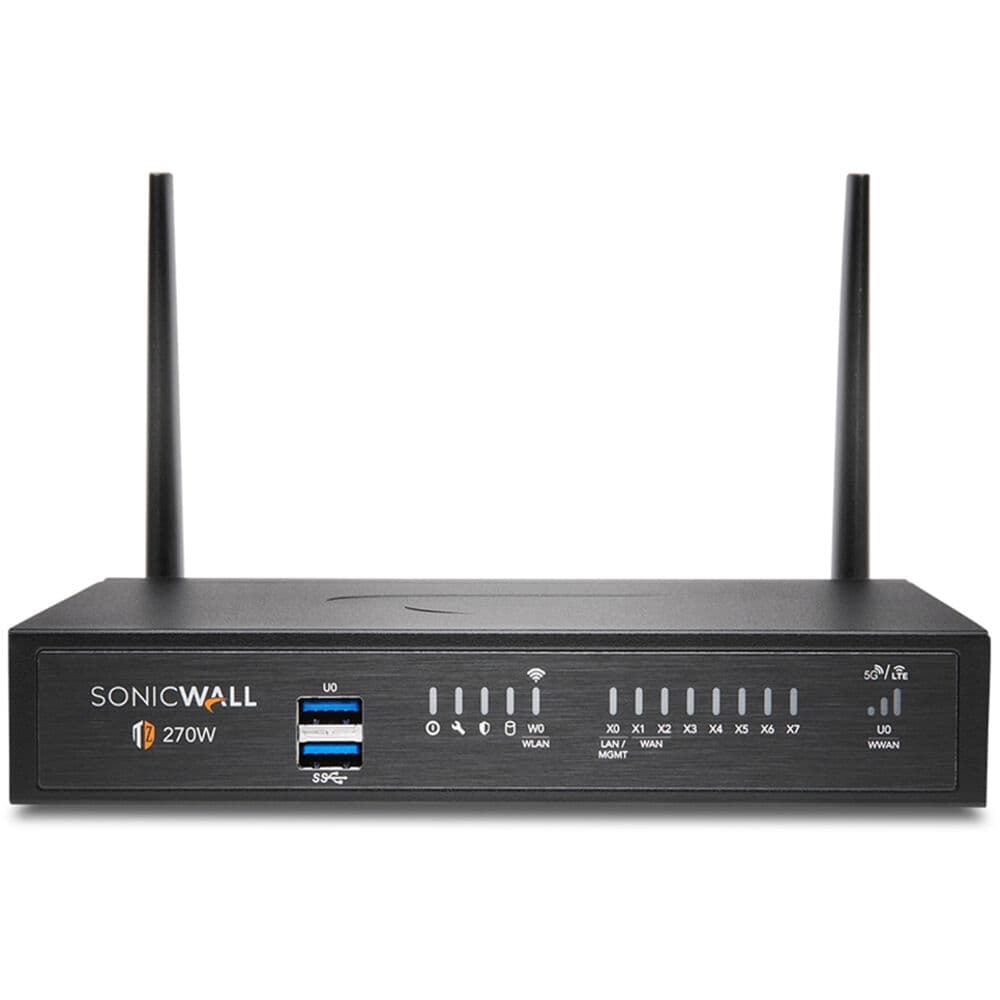 SonicWall TZ270W Appliance Only | Wireless Firewall, SMB Security