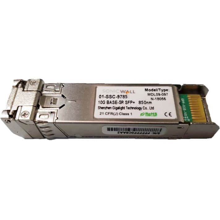 SonicWall 10GBase-SR SFP+ Module 01-SSC-9785 | 10GbE, Multi-mode