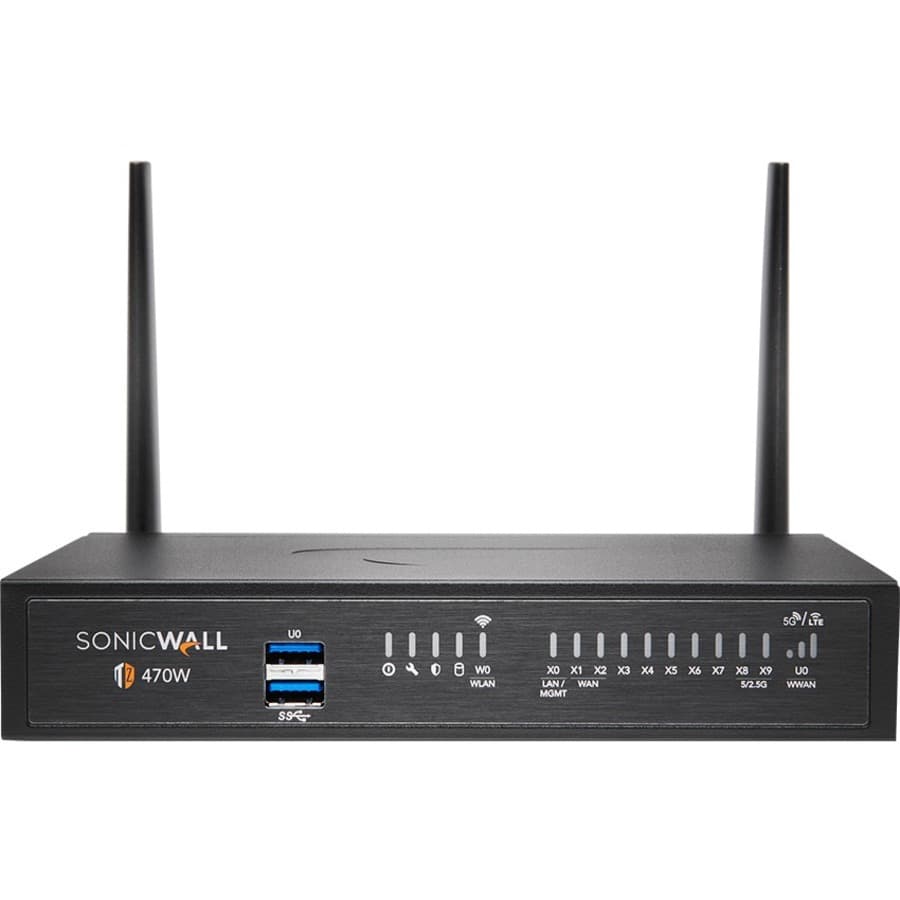SonicWall TZ470 Wireless-AC Intl NFR | Firewall, SD-WAN, UTM
