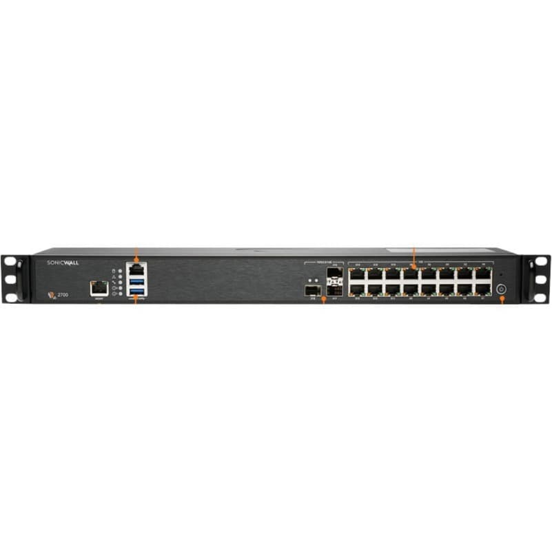 SonicWall NSA 2700 TotalSecure AE 5YR SonicWall Firewall | Enterprise